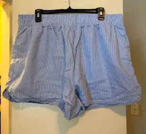 H&M Blue White Shorts thumbnail 1