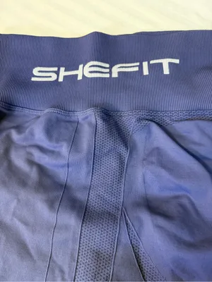 SHEFIT Lavender High-Waist Bike Shorts thumbnail 6