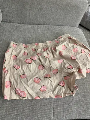 PINK - Victoria's Secret Peach PJ Shorts thumbnail 2