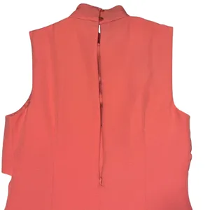 Keepsake The Label Coral Pink Sleeveless Ruffle Open Back Mini Dress 6 Medium thumbnail 8