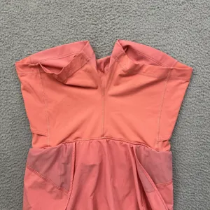 Lululemon Hotty Hot Skirt Skort High Rise Raspberry Cream Pink Women's 8 Tall thumbnail 3