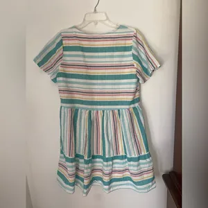 Altar’d State short sleeve stripe 100% cotton dress size M thumbnail 5