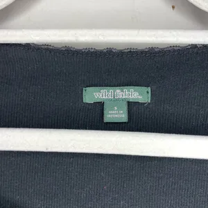 Wild Fable black long sleeve top thumbnail 2