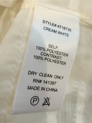 ASTR THE LABEL Sheer Peplum Sweater Vest Cream White size Small Voile Sleeveless thumbnail 7