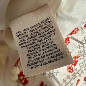 Maeve Anthropologie Blomma Pom Pom Cross Stitch Embroidered Skirt Size 8 thumbnail 8