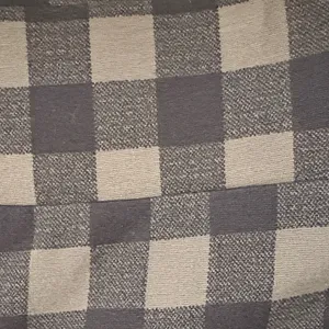 LOFT Checkered Leggings - Black and Army Green , stretch thumbnail 4