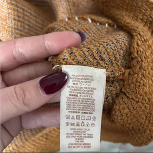 Free people poncho hoodie thumbnail 4