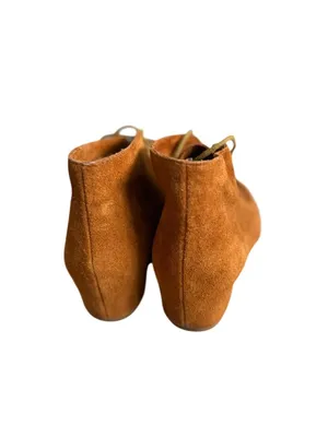 STEVE MADDEN Hazelton Tan Suede Wedge Boots Booties Size 6.5 thumbnail 7