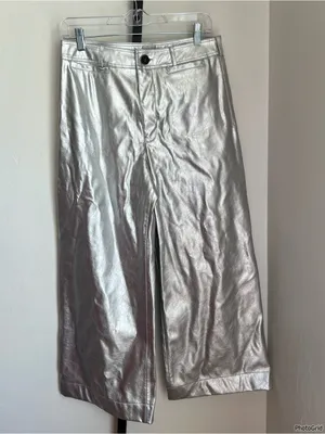 Anthropologie Maeve Ettie High Rise Crop Wide Leg Pants size 28 NEW thumbnail 3
