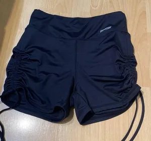 Bo+Tee Cute Black Workout Shorts thumbnail 2
