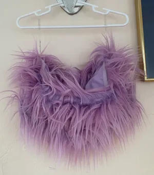 Hot & Delicious Furry Crop Top thumbnail 1