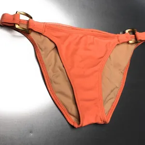 Luli Fama Bikini Bottom With Gold Hardware thumbnail 2