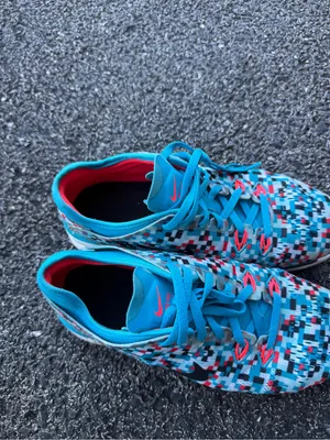 Nike Free 5.0 TR Fit 5 Print Women’s Training Shoes Blue Multicolor Size 7.5 thumbnail 3