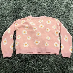 SHEIN Daisy Button Up Cardigan in Pink, Size OS​​​​​​​ thumbnail 2