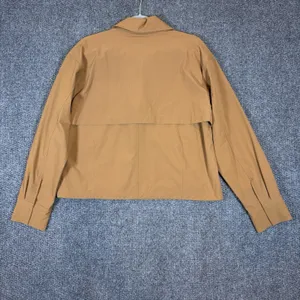 Halfdays Tan Nan Field‎ Jacket Sz XS Women's Nylon Blend Lightweight UPF 50 $145 thumbnail 6