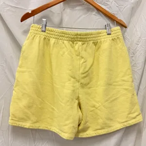 Daydreamer Yellow Sweatshort Large Cozy‎ Loungewear Warm thumbnail 2