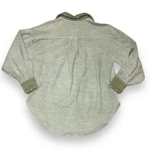 Free People Ruby Jacket Womens XS Green NWT Shacket Fleece OB1468375 Jaded‎ thumbnail 8