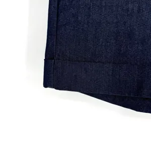 Express Stretch Twill Cuffed Shorts with Wide‎ Waistband Dark Navy Size 6 thumbnail 4