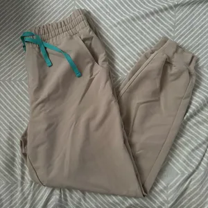 FIGS beige scrub bottoms thumbnail 3