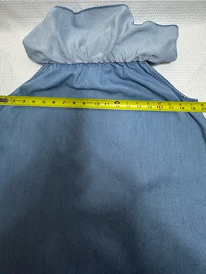 7 For All Mankind Light Blue Chambray Shirt thumbnail 6