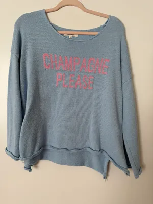 Boutique Sweater Blue Size M thumbnail 2