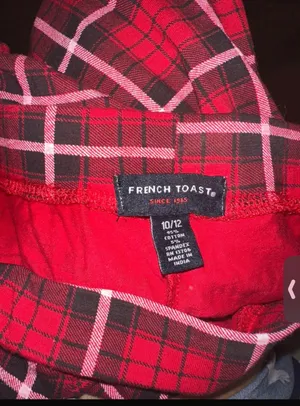 Red leggings Size 10 thumbnail 3