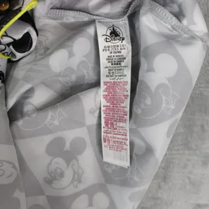 Disney Mickey Mouse‎ Sleep Shirt For Adults Size Small Black White Polyester thumbnail 13