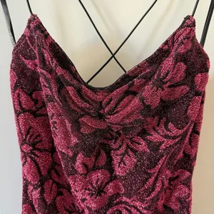 NWT For Love & Lemons Constance Slip Dress Mulberry thumbnail 7
