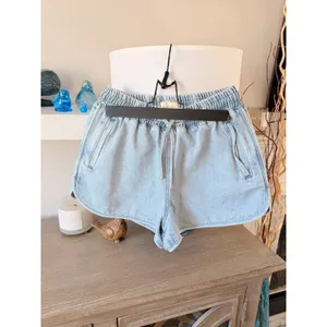 Sézane Kurt Denim Shorts‎ Women Light Blue 36 thumbnail 6