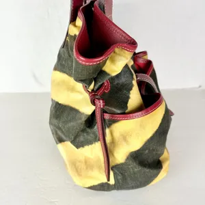 Dooney & Bourke Monza Coated June Shoulder Tote Bag Zebra Print thumbnail 4