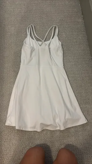 athletic dress White thumbnail 2