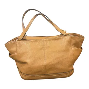 Coach Leather Tote Bag Brown F23284 Carryall Handbag Purse thumbnail 2