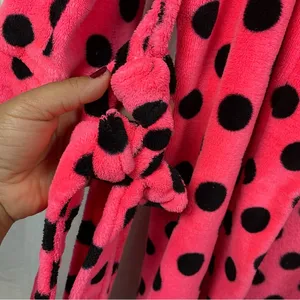 Pink Victoria’s Secret Polka Dot Robe SZ:XS/S thumbnail 4