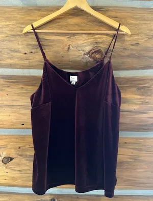 A New Day Velvet Tank Top thumbnail 1