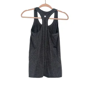 Lululemon Swiftly Tech Racerback Heather Gray Athletic Tank 4 thumbnail 2