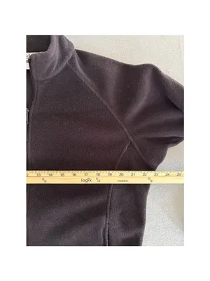 Columbia Benton Springs Fleece Jacket Womens Large Black Full‎ Zip XL6511 thumbnail 8