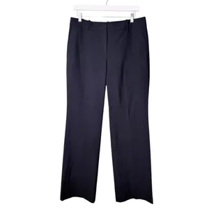 NWT Ann Taylor The Trouser in Seamless Stretch Curvy Fit Pants Navy Blue Size 10 thumbnail 3