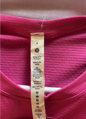 Sonic Pink Lululemon Swiftly Tech Long Sleeve thumbnail 3