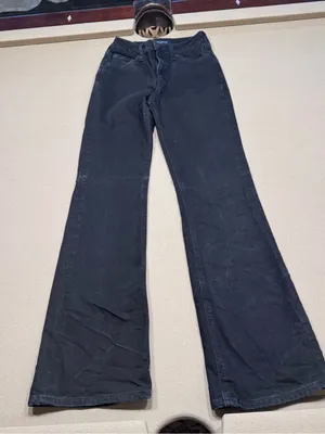 Aeropostale Black High-Rise Flare Jeans thumbnail 2