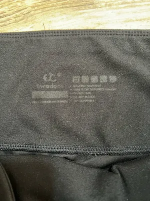 High-Rise Black Bike Shorts with Side Pocket thumbnail 3
