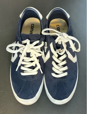 Converse Breakpoint Women’s Navy Suede Low-Top Sneakers Size 6 thumbnail 1