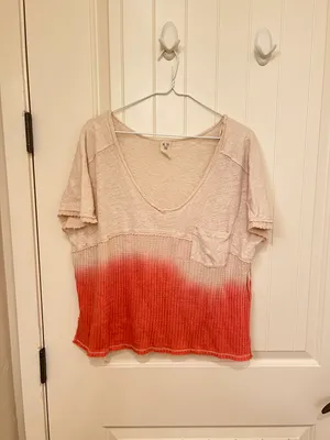 Free People Ombré Top Size XS thumbnail 3