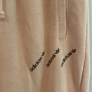 Adidas Originals 'Logomania' triple logo joggers in blush thumbnail 7