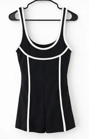 Anthropology black-and-white dress thumbnail 3