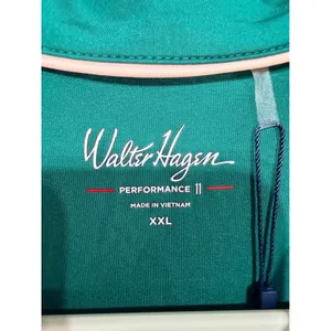 Walter Hagen P11 Golf Dress XXL NWT Forest Green Zip Polo Sporty Preppy Athletic thumbnail 9