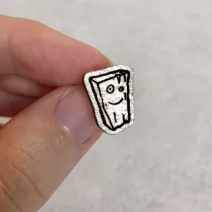 Ed, Edd, and Eddy Plank Wood Stud Earrings thumbnail 3