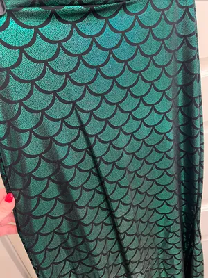 Mermaid costume skirt Green Size M thumbnail 2