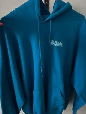 bama hoodie Blue Size XL thumbnail 1