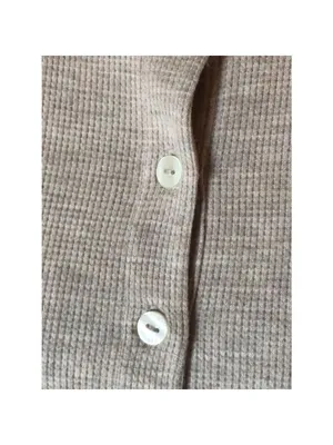 Victoria's Secret Beige Henley Top, Size XS thumbnail 3