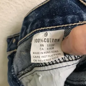 Vintage Taboo Retro high waisted high-rise tapered leg denim jeans 26*‎ thumbnail 9